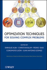 Enlarge image Cover: Optimization Techniques for Solving Complex Problems - Wiley