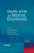 Cover: Quality of Life in Mental Disorders - Wiley