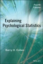 Cover: Explaining Psychological Statistics - Wiley
