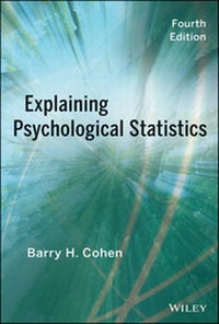 Enlarge image Cover: Explaining Psychological Statistics - Wiley