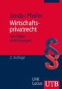 Cover: Wirtschaftsprivatrecht - UTB