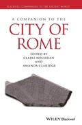 Cover: A Companion to the City of Rome - Wiley