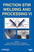 Cover: Friction Stir Welding and Processing VI - Wiley-TMS