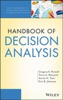 Cover: Handbook of Decision Analysis - Wiley