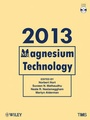 Cover: Magnesium Technology 2013 - Wiley-TMS
