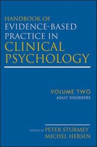 Enlarge image Cover: Handbook of Evidence-Based Practice in Clinical Psychology - Wiley