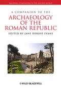 Cover: A Companion to the Archaeology of the Roman Republic - Wiley
