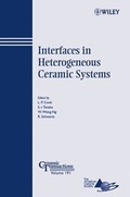 Cover: Interfaces in Heterogeneous Ceramic Systems - Wiley
