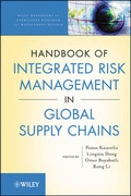 Cover: Handbook of Integrated Risk Management in Global Supply Chains - Wiley