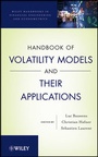 Cover: Handbook of Volatility Models and Their Applications - Wiley