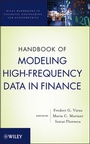 Cover: Handbook of Modeling High-Frequency Data in Finance - Wiley