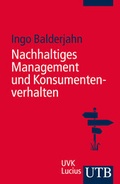 Cover: Nachhaltiges Management und Konsumentenverhalten - UTB