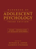Cover: Handbook of Adolescent Psychology - Wiley