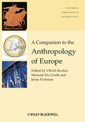 Cover: A Companion to the Anthropology of Europe - Wiley