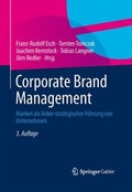 Cover: Corporate Brand Management - Springer Gabler