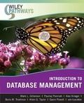 Cover: Wiley Pathways Introduction to Database Management - Wiley