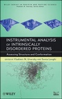 Cover: Assessing Structures and Conformations of Intrinsically Disordered Proteins - Wiley