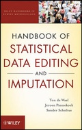 Cover: Handbook of Statistical Data Editing and Imputation - Wiley