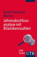 Cover: Jahresabschlussanalyse mit Bilanzkennzahlen - UTB