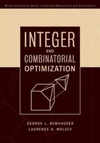 Enlarge image Cover: Integer and Combinatorial Optimization - Wiley