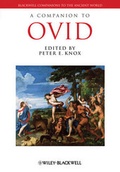 Cover: A Companion to Ovid - Wiley