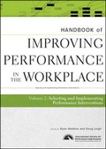 Cover: Handbook of Improving Performance in the Workplace - Pfeiffer