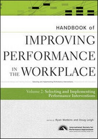 Enlarge image Cover: Handbook of Improving Performance in the Workplace - Pfeiffer