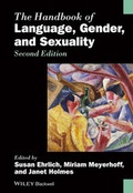 Cover: The Handbook of Language, Gender, and Sexuality - Wiley