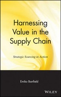Cover: Harnessing Value in the Supply Chain - Wiley