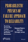 Cover: Probabilistic Physics of Failure Approach to Reliability - Wiley-Scrivener