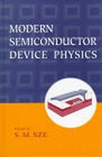 Enlarge image Cover: Modern Semiconductor Device Physics - Wiley