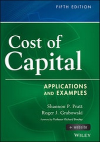 Enlarge image Cover: Cost of Capital - Wiley