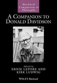 Enlarge image Cover: A Companion to Donald Davidson - Wiley