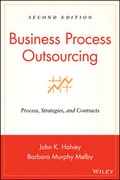 Cover: Business Process Outsourcing - Wiley