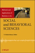 Cover: Methods and Applications of Statistics in the Social and Behavioral Sciences - Wiley