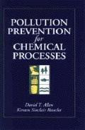 Cover: Pollution Prevention for Chemical Processes - Wiley