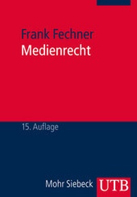 Abbildung von: Medienrecht - UTB