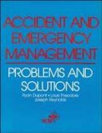 Enlarge image Cover: Accident and Emergency Management - Wiley-VCH