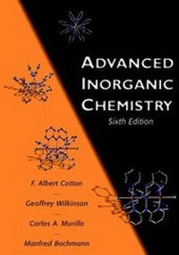 Enlarge image Cover: Advanced Inorganic Chemistry - Wiley