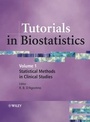 Cover: Tutorials in Biostatistics - Wiley