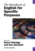 Cover: The Handbook of English for Specific Purposes - Wiley