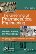 Cover: The Greening of Pharmaceutical Engineering - Wiley-Scrivener