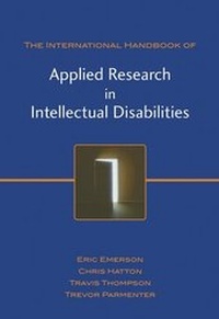 Enlarge image Cover: International Handbook of Applied Research in Intellectual Disabilities - Wiley
