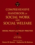 Cover: Comprehensive Handbook of Social Work and Social Welfare - Wiley
