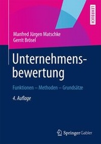 Abbildung von: Unternehmensbewertung - Springer Gabler