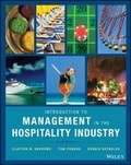 Cover: Introduction to Management in the Hospitality Industry - Wiley
