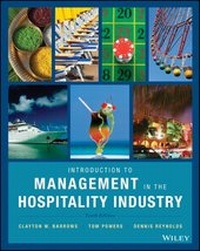 Enlarge image Cover: Introduction to Management in the Hospitality Industry - Wiley