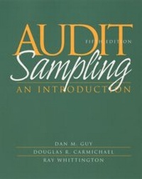 Enlarge image Cover: Audit Sampling - Wiley