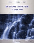 Cover: Systems Analysis and Design - Wiley