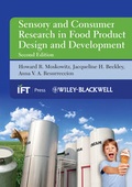 Cover: Sensory and Consumer Research in Food Product Design and Development - Wiley